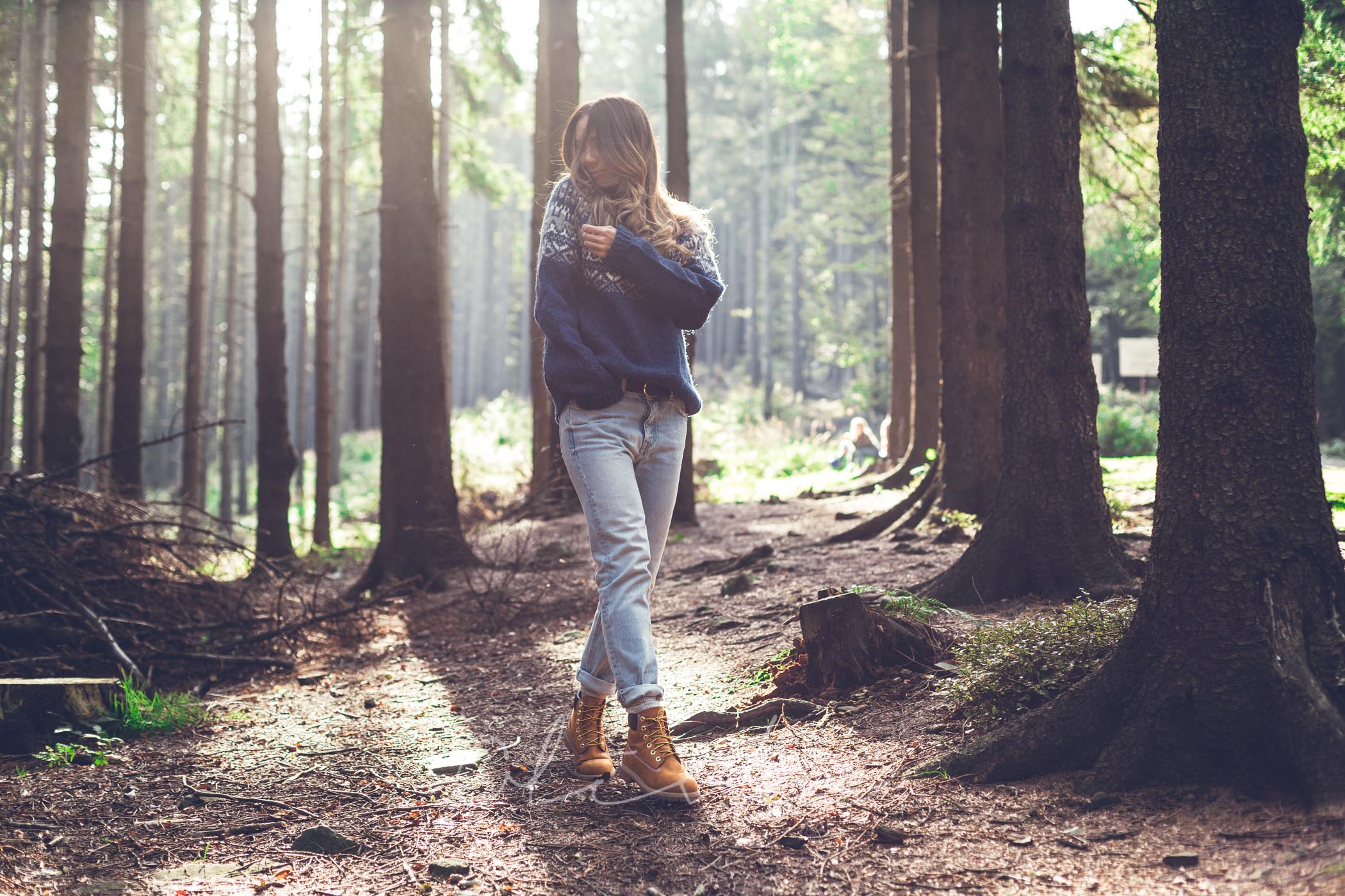 Sweter Blue Iceberg, buty Timberland, Timberland Katowice