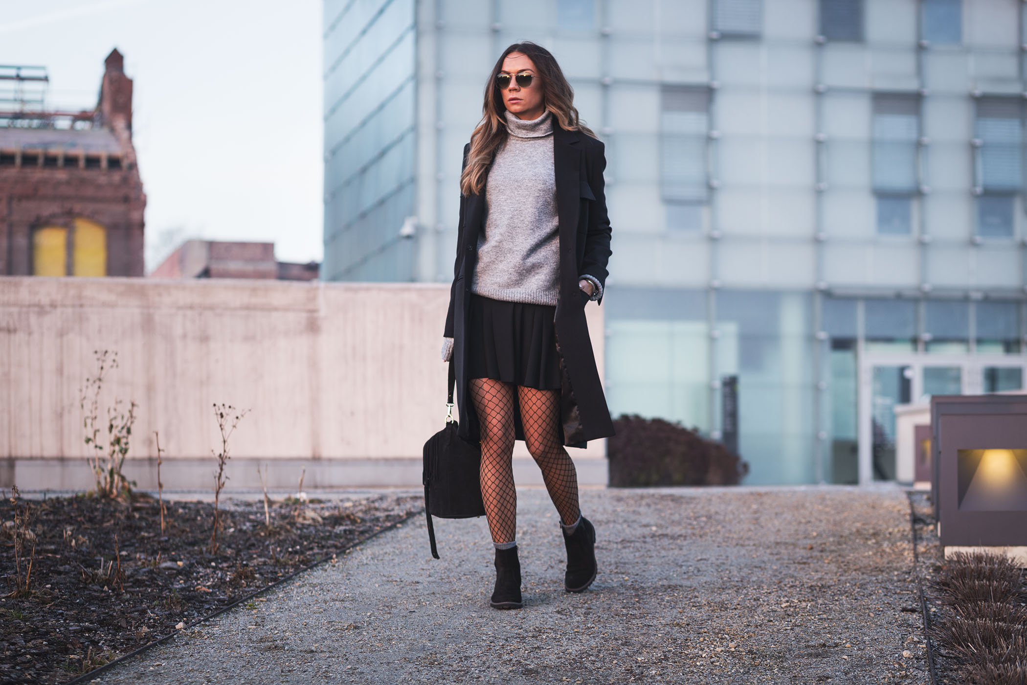 Porte Privè, kabaretki gatta, golf mohito, płaszcz czarny