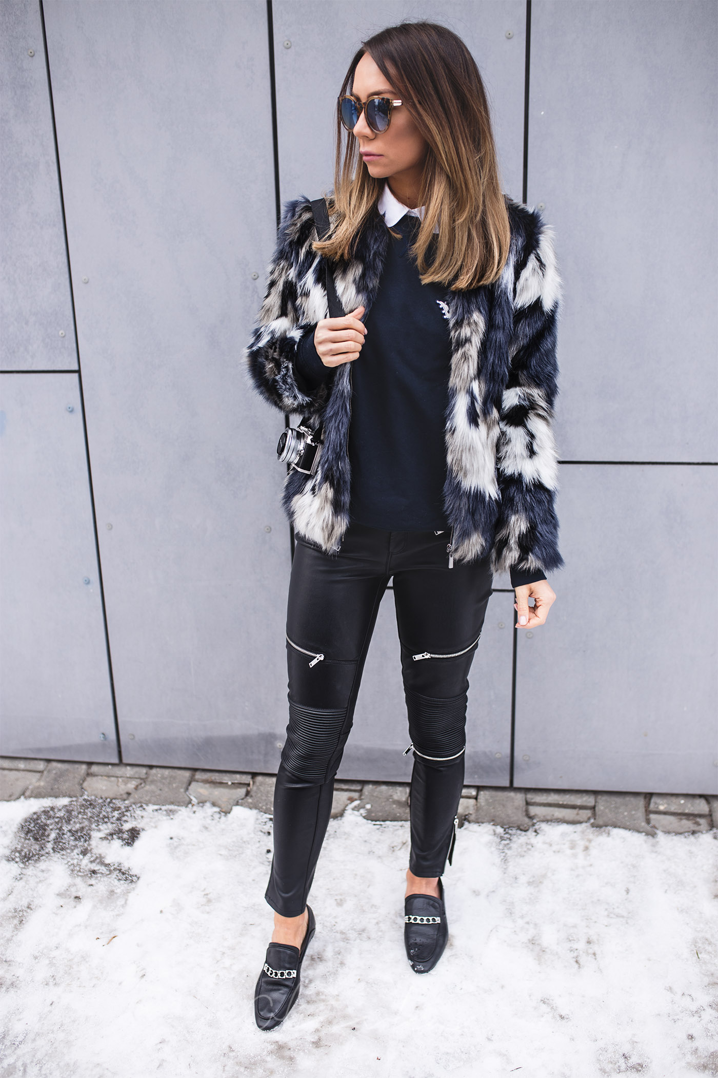 comfy store, moan mama, najmodniejszy blog, spodnie zara,kołnierzyk cos