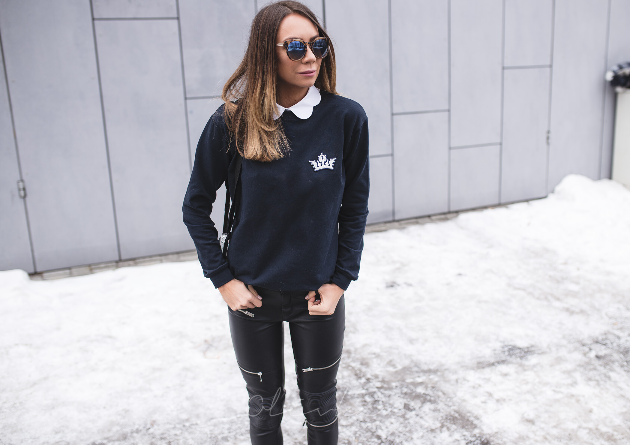 comfy store, moan mama, najmodniejszy blog, spodnie zara,kołnierzyk cos