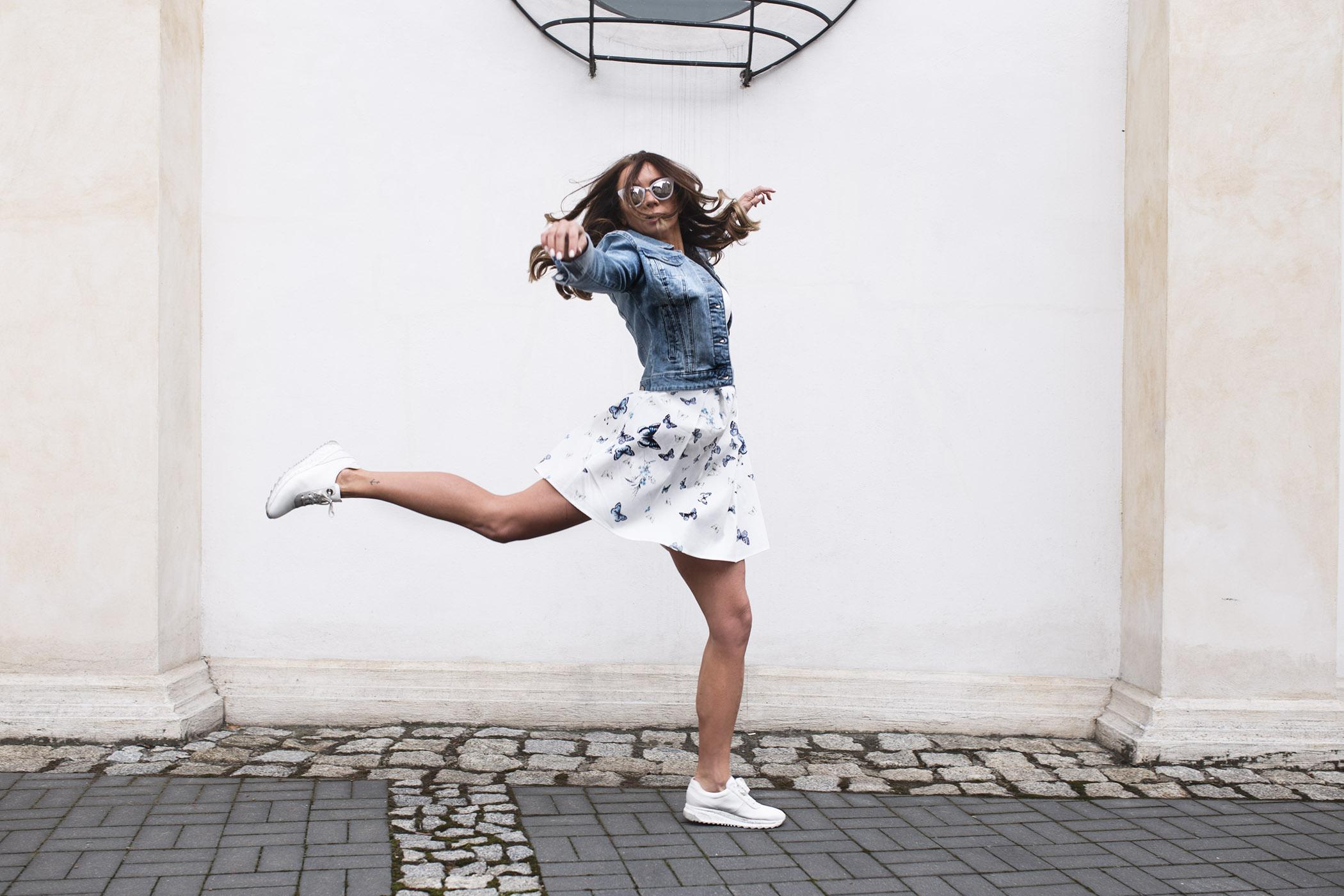 Orsay, modna mama, spring outfit, sukienka Orsay, katana orsay,