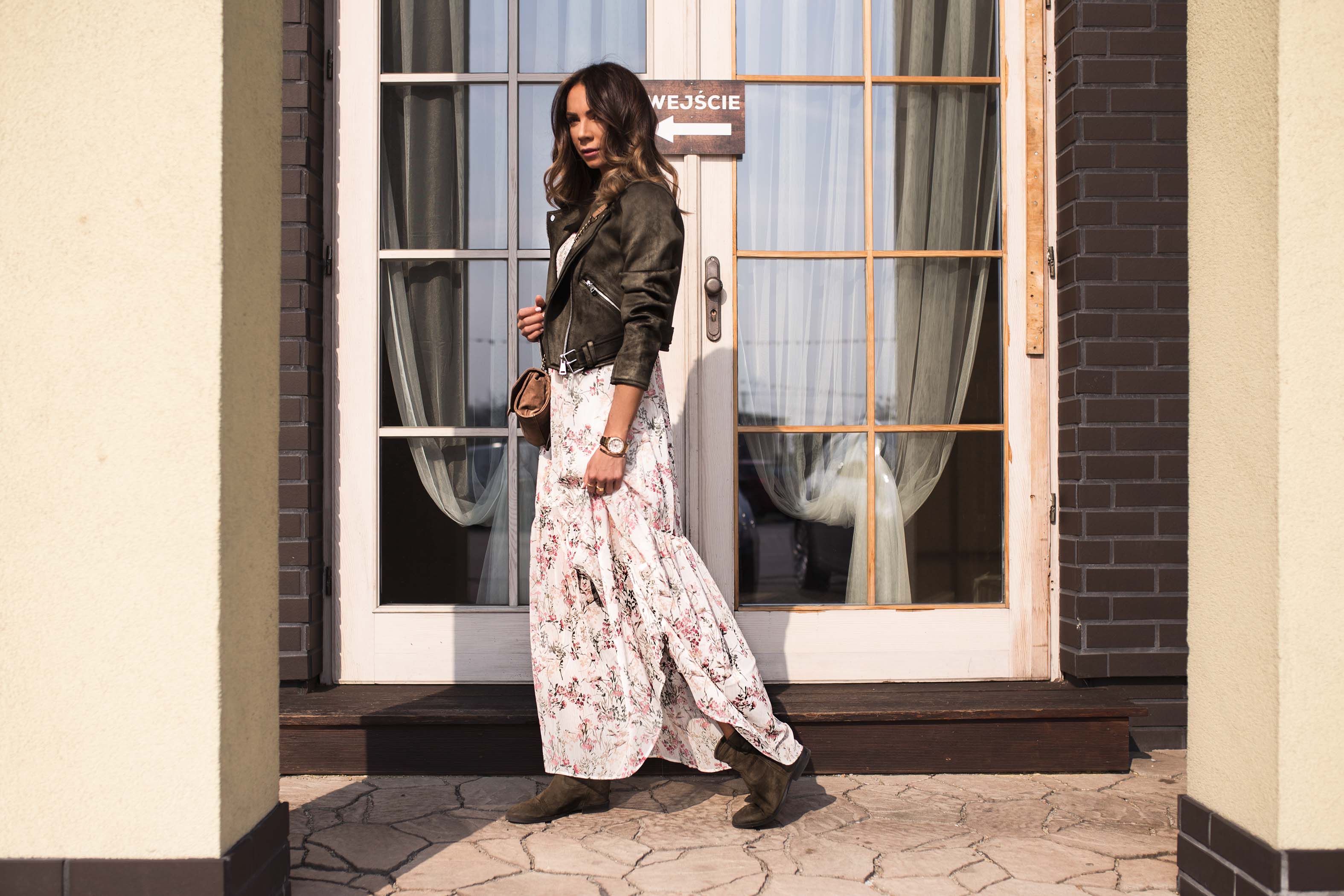 sukienka maxi Orsay, Ramoneska Orsay