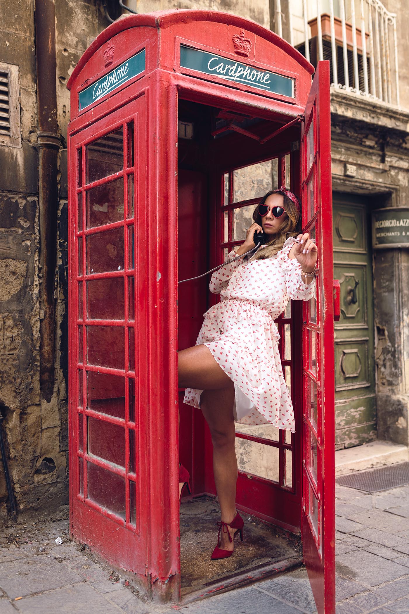 budka telefoniczna Malta, Malta, La Valletta ciekawoski, Valletta ciekawostki, 