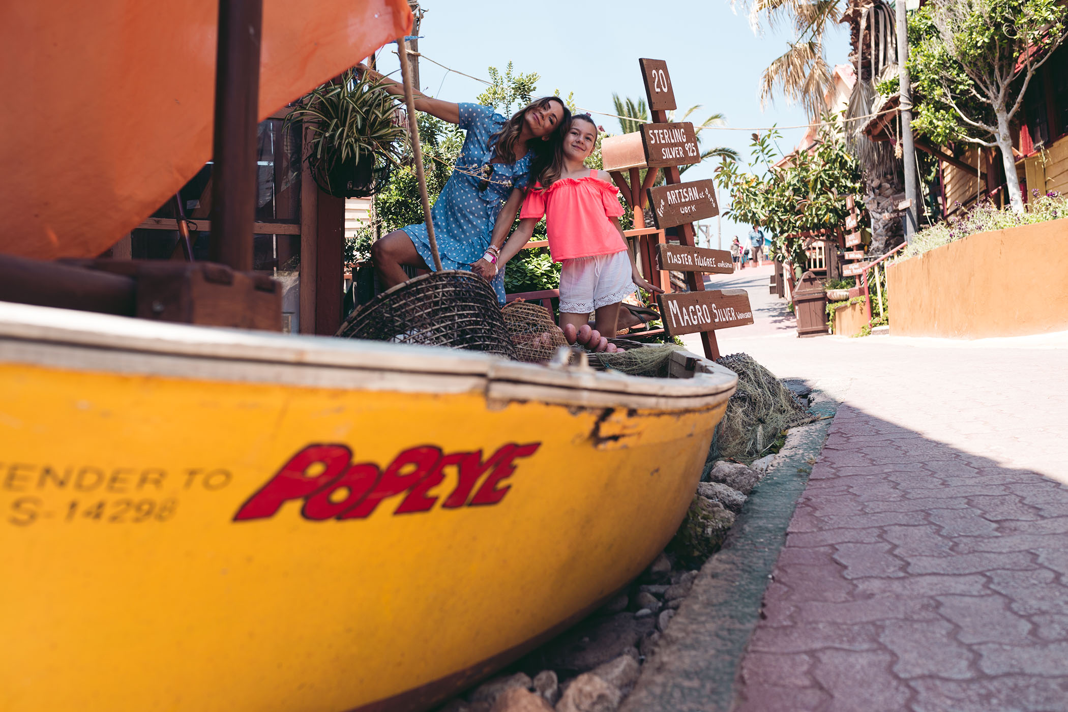 Popeye Village Malta atrakcje, Popeye Village Malta