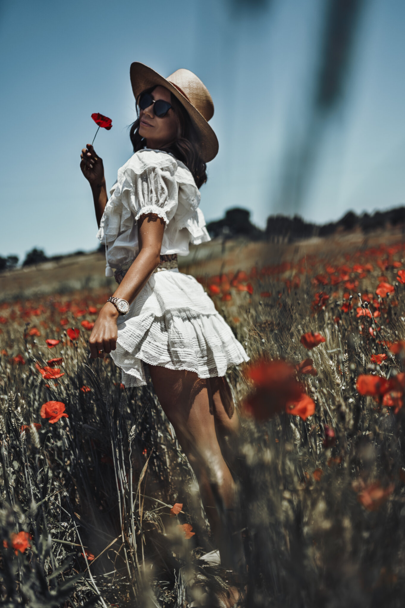 Pole maków w Apulii