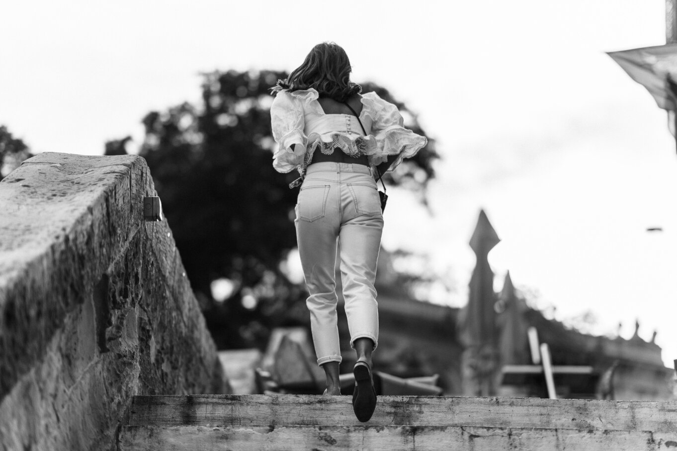 Schody na jednej z uliczek starej stolicy Wysp Maltańśkich