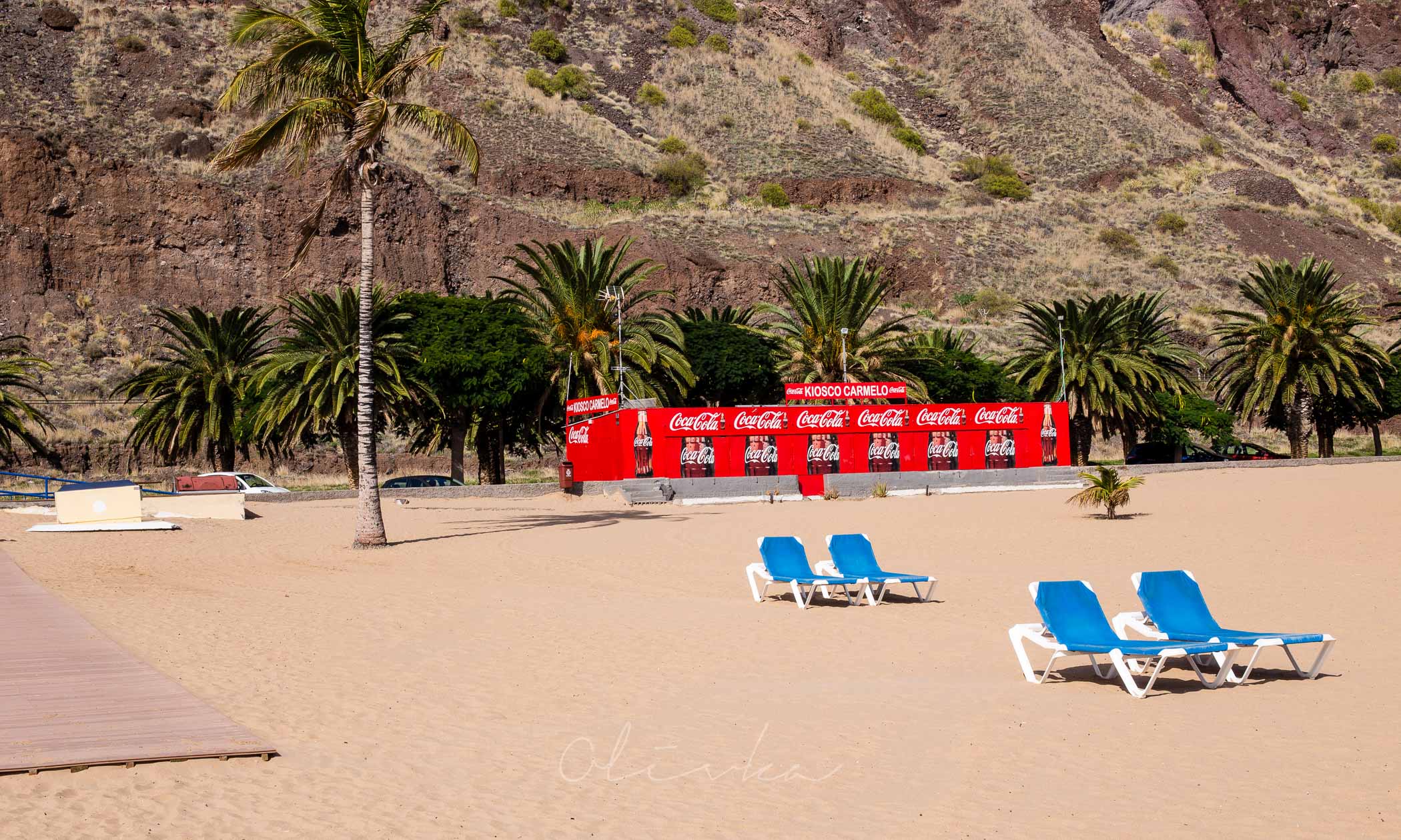 Plaża w San Andres na Teneryfie