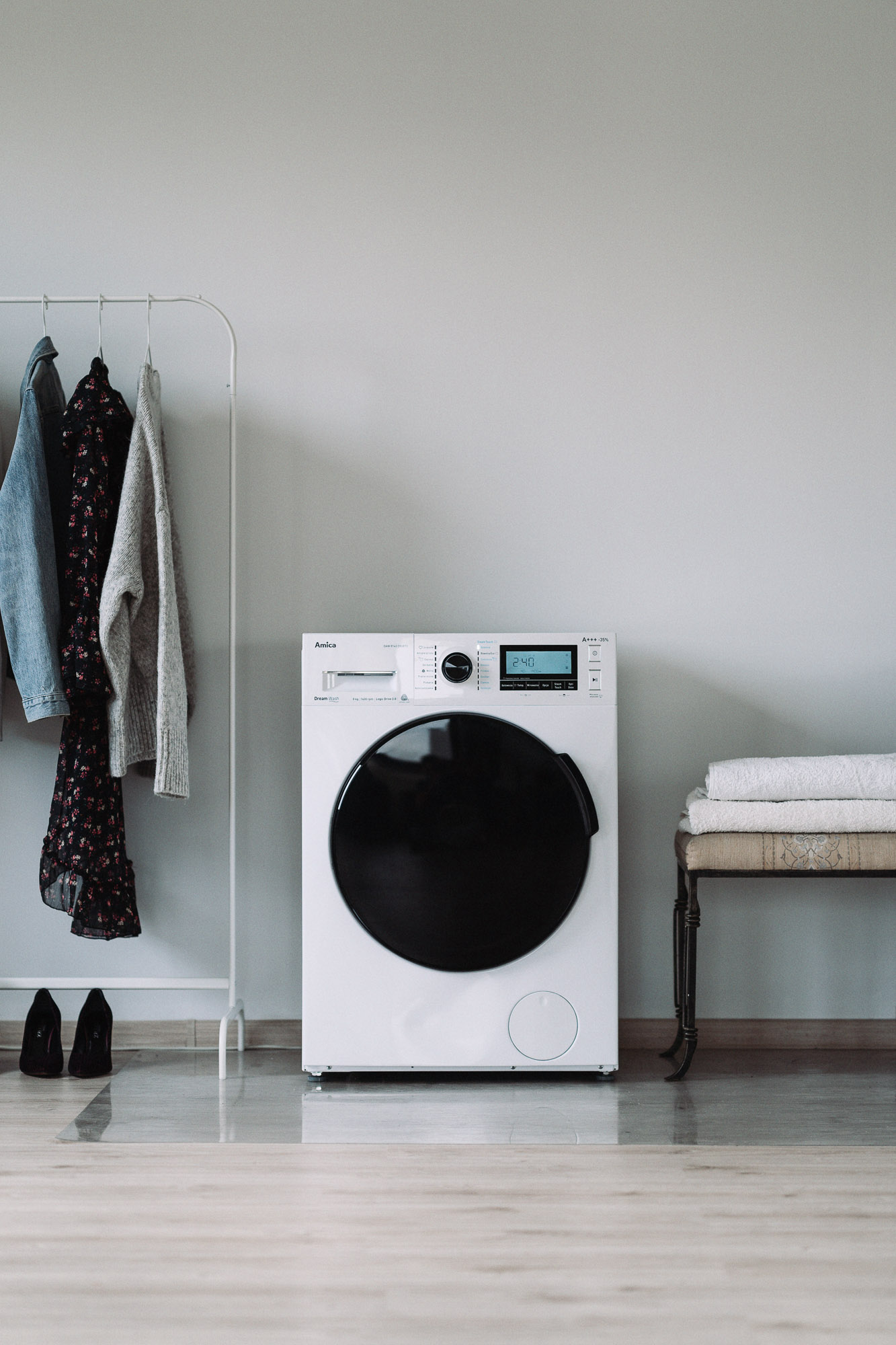 Pralka Amica dzięki nowoczesnym funkcjom usprawnia dbanie o garderobę Pralka Dream Wash z funkcją prania parowego