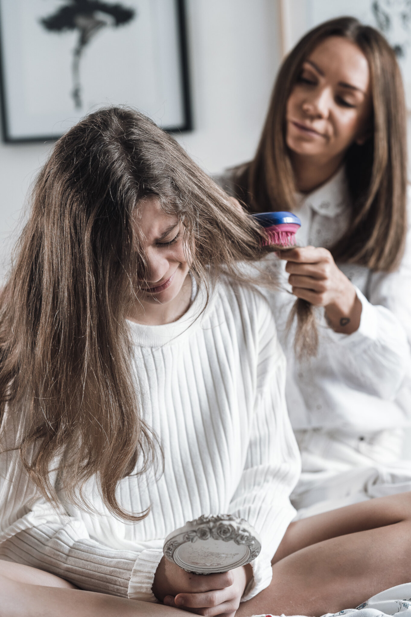 Rozczesywanie włosów u dzieci (i nie tylko) często bywa bolesne