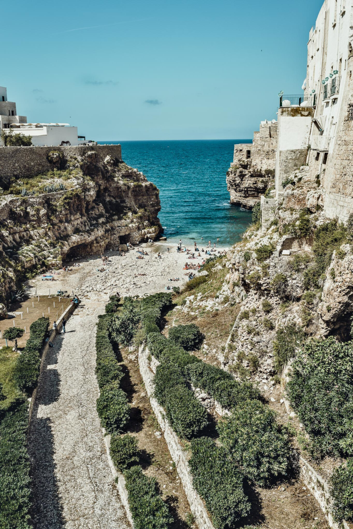 Widok z mostu Lama Monachile