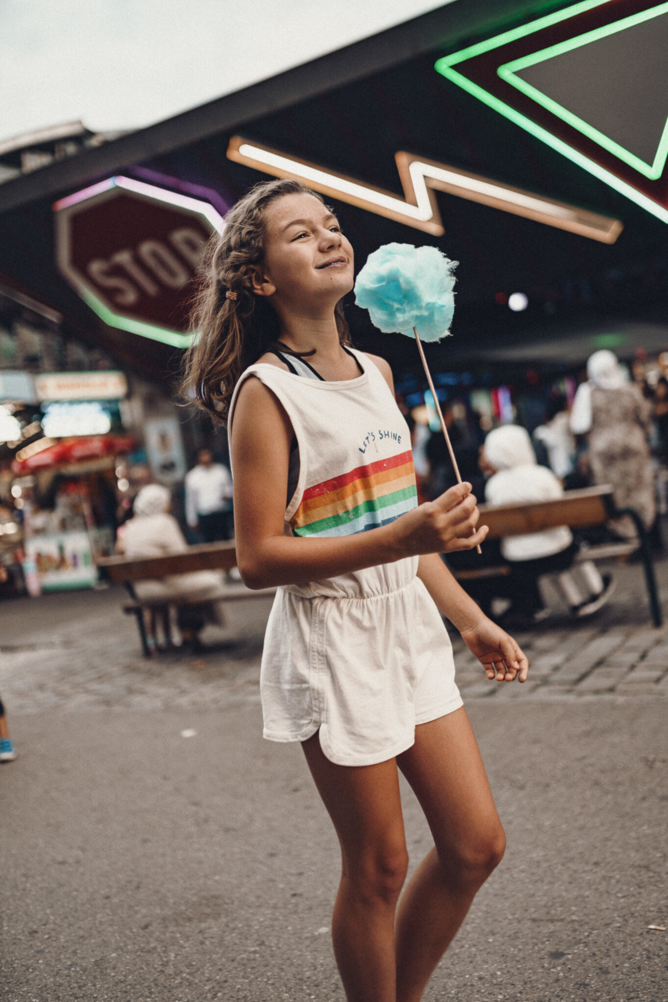 W Prater Park znajdziecie mnóstwo knajpek z jedzeniem Strefa gastronomiczna w Pareter Park