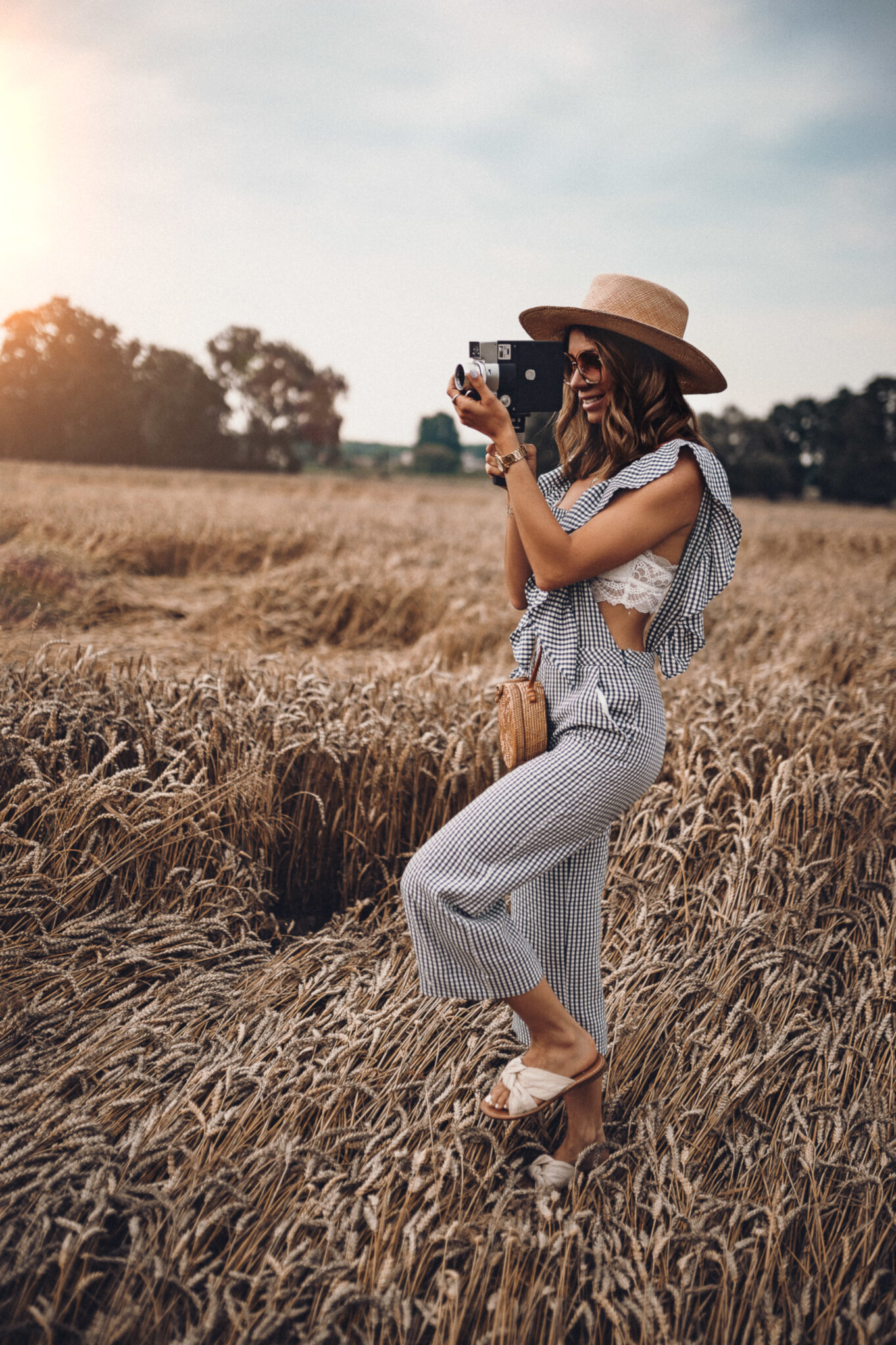 Zdjęcie pośród kłosów