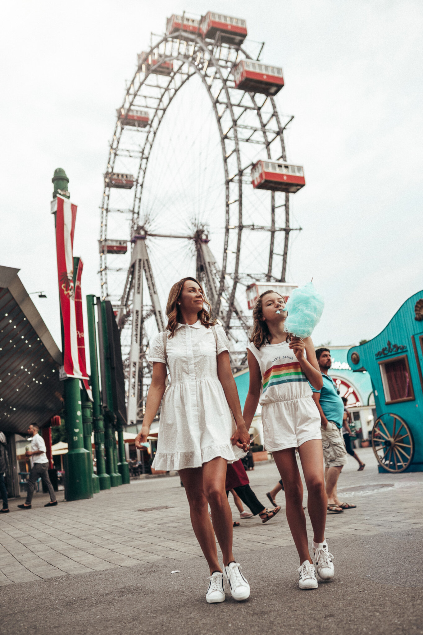 Prater to połączenie historii ze świetną zabawą Co warto zoabczyć w Wiedniu z dziećmi? Prater!