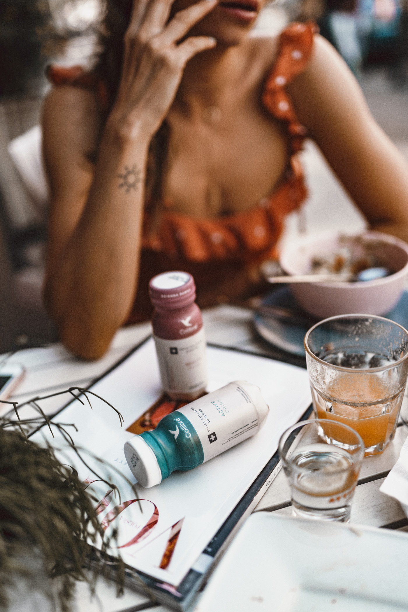 sukienka for love&lemons, twin set, olive blog, kolagen, kolagen Collibre