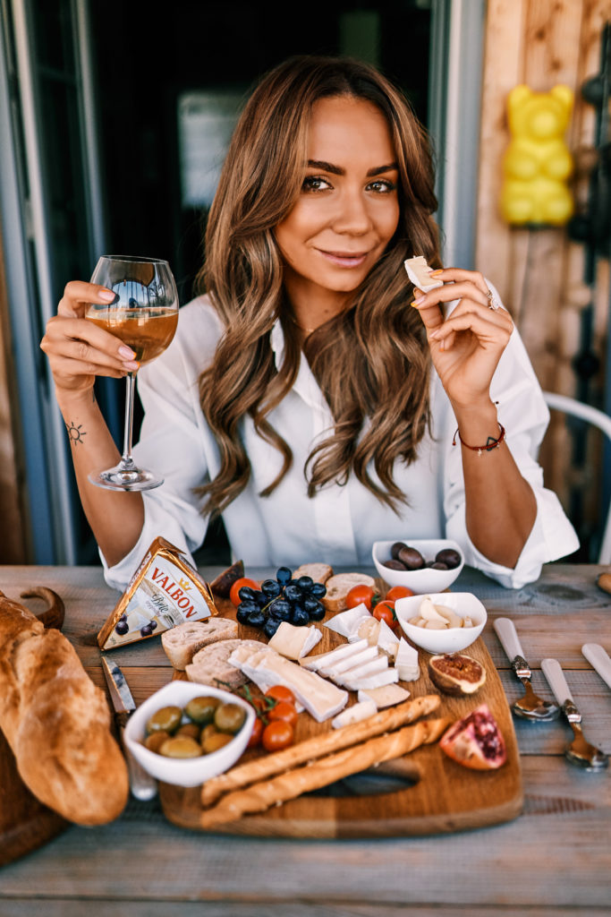 ser valbon brie i wino