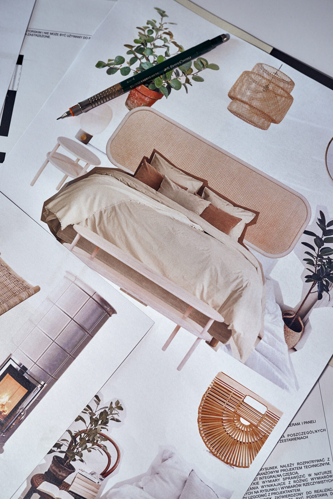 Sypialnia w stylu boho i tulum